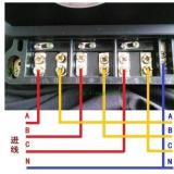 威勝DTSD341-MD3電表電流10（40）A的直通式怎么接線？